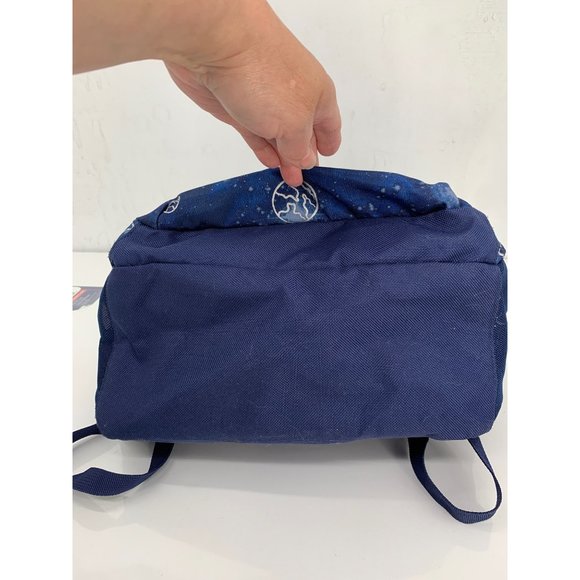 Lands End Kids Teenagers Space Galaxy Blue Back Pack - Picture 11 of 12